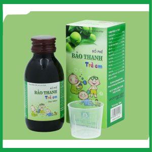 Siro Bổ Phế Bảo Thanh Trẻ Em Chai 100ml trừ ho, hóa đàm