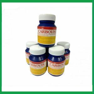 Carbovis – Cải thiện chức năng rối loạn tiêu hóa (Lọ 100 viên)