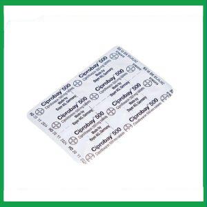 Nhà Thuốc Tiến Thành - Thuốc Ciprobay 500mg Bayer điều trị nhiễm trùng (Hộp 1 vỉ x 10 viên) 1 Nhà Thuốc Tiến Thành - ciprobay 500 2