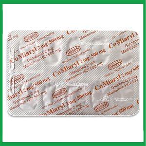 Nhà Thuốc Tiến Thành - Thuốc CoMiaryl 2mg/500mg Hasan điều trị đái tháo đường type 2 (3 vỉ x 10 viên) 3 Nhà Thuốc Tiến Thành - comiaryl 2 500 3