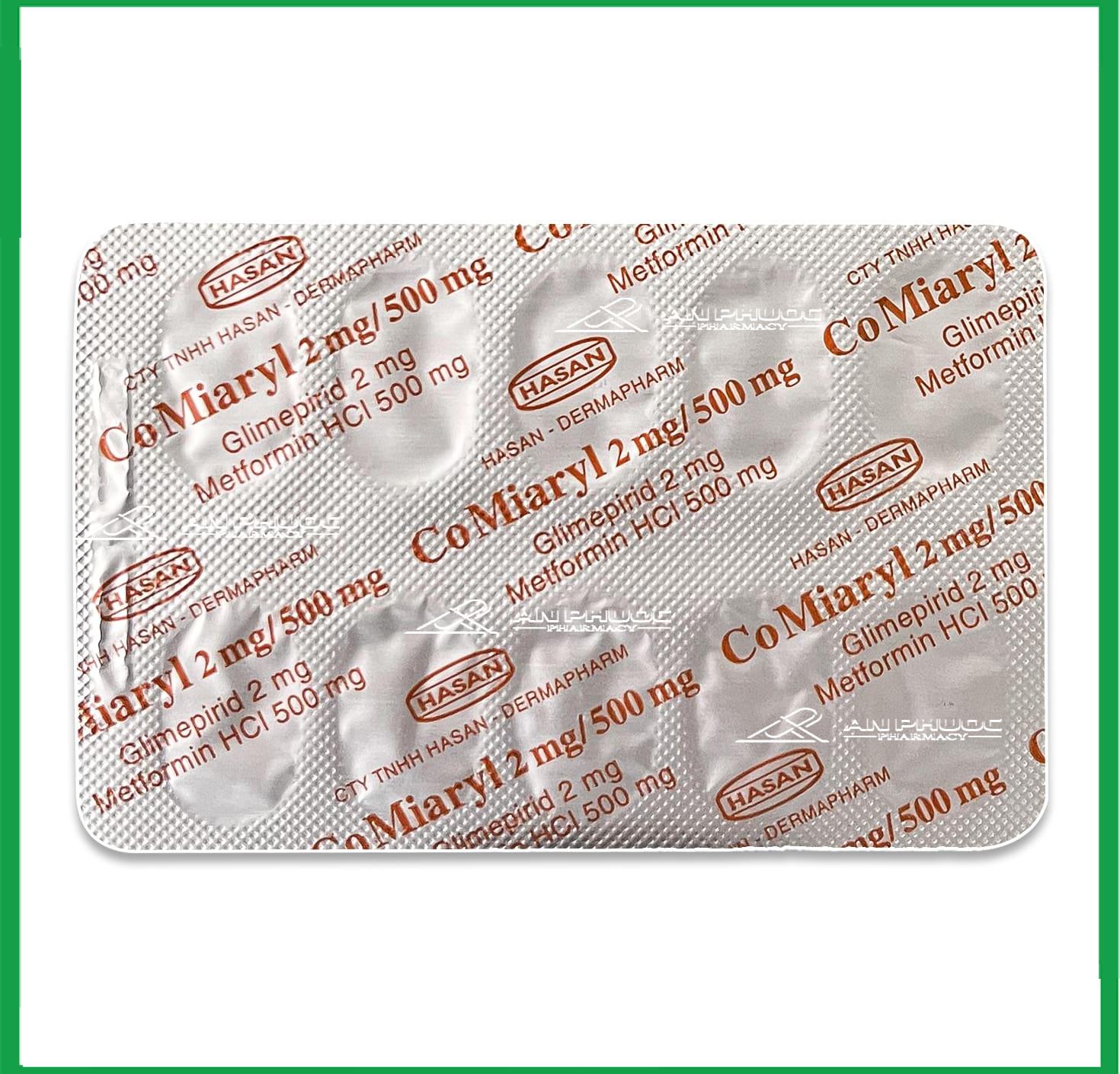 comiaryl-2-500-3.jpg Nhà Thuốc Tiến Thành - comiaryl 2 500 3