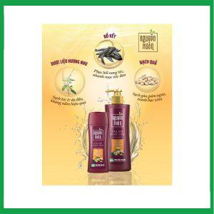 Nhà Thuốc Tiến Thành - Dầu gội dược liệu Nguyên Xuân Đỏ chai 450ml 2 Nhà Thuốc Tiến Thành - dau goi duoc lieu Nguyen Xuan Do chai 450ml 2