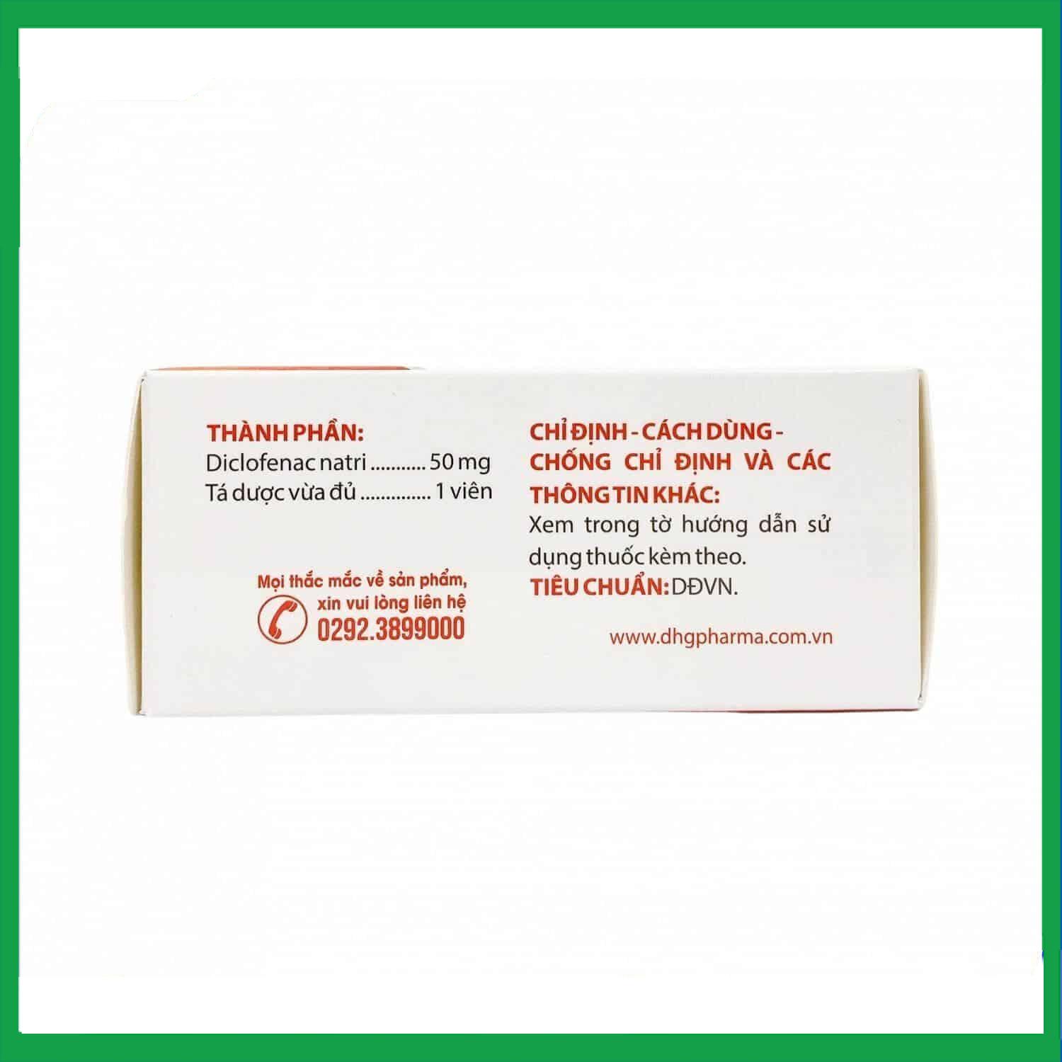 diclofenac-50mg-dhg-1.jpg Nhà Thuốc Tiến Thành - diclofenac 50mg dhg 1