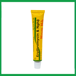 Nhà Thuốc Tiến Thành - Erythromycin Nghệ trị mụn nhọt, trứng cá (10g) 1 Nhà Thuốc Tiến Thành - erythromycin nghe