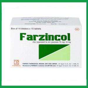 Nhà Thuốc Tiến Thành - Farzincol 10mg bổ sung kẽm, trị thiếu kẽm (10 vỉ x 10 viên) 1 Nhà Thuốc Tiến Thành - fb 2 2024 07 04T133644.021