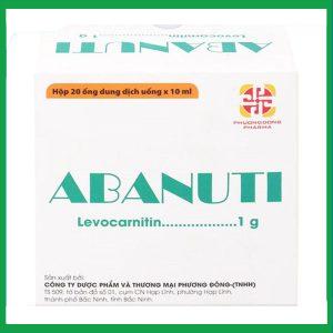 Nhà Thuốc Tiến Thành - Dung dịch uống Abanuti 1g Phương Đông bổ sung năng lượng, cải thiện tinh thần, thể lực (20 ống x 10ml) 5 Nhà Thuốc Tiến Thành - fb 2 32 1