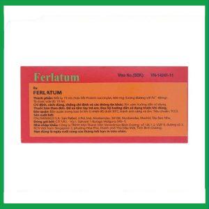 Nhà Thuốc Tiến Thành - Dung dịch Ferlatum Italfarmaco điều trị thiếu sắt (10 chai x 15ml) 4 Nhà Thuốc Tiến Thành - fb 2 74