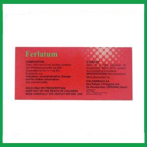 Nhà Thuốc Tiến Thành - Dung dịch Ferlatum Italfarmaco điều trị thiếu sắt (10 chai x 15ml) 3 Nhà Thuốc Tiến Thành - fb 2 75