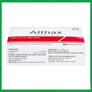 Nhà Thuốc Tiến Thành - Thuốc Althax 120mg Mediplantex hỗ trợ điều trị viêm mũi dị ứng, nhiễm khuẩn hô hấp (3 vỉ x 10 viên) 4 Nhà Thuốc Tiến Thành - fb 2 91