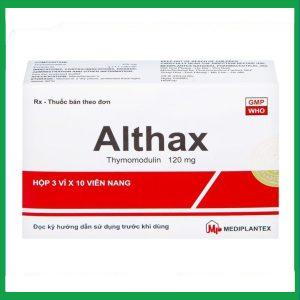 Nhà Thuốc Tiến Thành - Thuốc Althax 120mg Mediplantex hỗ trợ điều trị viêm mũi dị ứng, nhiễm khuẩn hô hấp (3 vỉ x 10 viên) 3 Nhà Thuốc Tiến Thành - fb 2 92