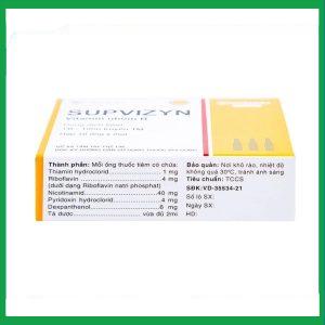 Nhà Thuốc Tiến Thành - Dung dịch tiêm Supvizyn HDpharma dự phòng và điều trị thiếu các Vitamin nhóm B (10 ống) 4 Nhà Thuốc Tiến Thành - fb 3 12