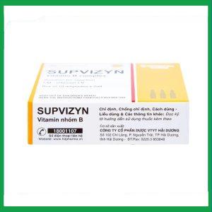 Nhà Thuốc Tiến Thành - Dung dịch tiêm Supvizyn HDpharma dự phòng và điều trị thiếu các Vitamin nhóm B (10 ống) 3 Nhà Thuốc Tiến Thành - fb 3 13
