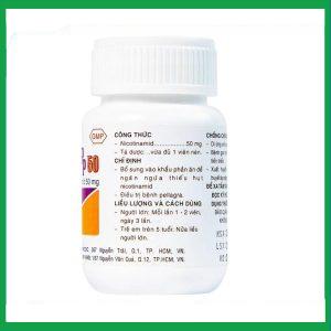 Nhà Thuốc Tiến Thành - Thuốc Vitamin PP 50mg Pharmedic phòng ngừa và điều trị bệnh pellagra (60 viên) 1 Nhà Thuốc Tiến Thành - fb 3 19