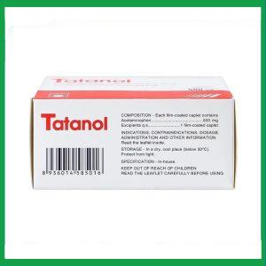 Nhà Thuốc Tiến Thành - Thuốc Tatanol giảm đau, hạ sốt (10 vỉ x 10 viên) 3 Nhà Thuốc Tiến Thành - fb 3 2024 07 19T145546.299