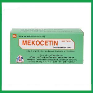 Nhà Thuốc Tiến Thành - Thuốc Mekocetin 0.5mg Mekophar điều trị thấp khớp, bệnh collagen, bệnh ngoài da, dị ứng (5 vỉ x 20 viên) 4 Nhà Thuốc Tiến Thành - fb 3 2024 07 19T160607.684