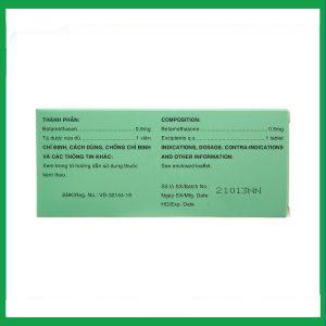 Nhà Thuốc Tiến Thành - Thuốc Mekocetin 0.5mg Mekophar điều trị thấp khớp, bệnh collagen, bệnh ngoài da, dị ứng (5 vỉ x 20 viên) 3 Nhà Thuốc Tiến Thành - fb 3 2024 07 19T160651.332