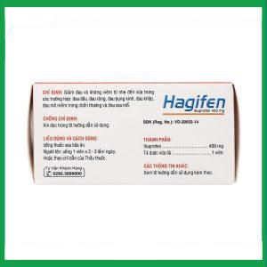 Nhà Thuốc Tiến Thành - Thuốc Hagifen DHG kháng viêm, giảm đau (10 vỉ x 10 viên) 2 Nhà Thuốc Tiến Thành - fb 3 2024 07 19T172915.084