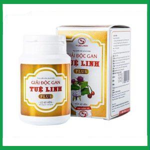 Viên uống Tuệ Linh Plus hỗ trợ giải độc gan, tăng cường chức năng gan (60 viên)