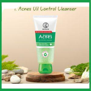 Gel rửa mặt kiểm soát nhờn Acnes Oil Control Cleanser 100g