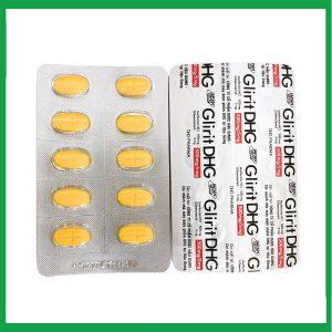 Nhà Thuốc Tiến Thành - Thuốc GliritDHG 500mg/5mg điều trị tiểu đường tuýp 2 (3 vỉ x 10 viên) 2 Nhà Thuốc Tiến Thành - glirit 500 5 2