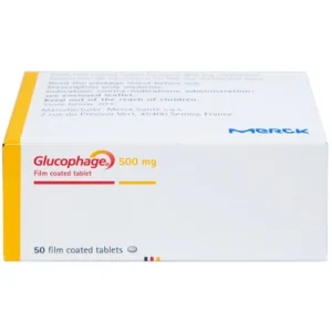 Nhà Thuốc Tiến Thành - Thuốc Glucophage 500mg Merck điều trị đái tháo đường type 2 (5 vỉ x 10 viên) 3 Nhà Thuốc Tiến Thành - glucophage 500 3
