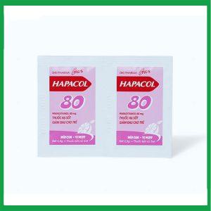 Nhà Thuốc Tiến Thành - hapacol 80mg 1