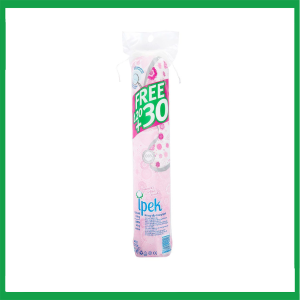 Bông tẩy trang Ipek siêu thấm, không xơ bông (130 miếng) Thổ Nhĩ Kì