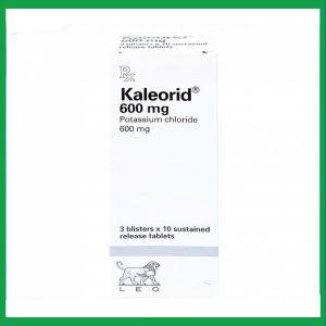 Kaleorid 600mg giúp phòng và trị giảm kali máu