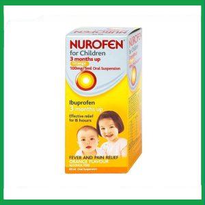 Nhà Thuốc Tiến Thành - Hỗn dịch uống Nurofen for children hạ sốt, giảm đau răng, đau tai, đau họng (60ml) 1 Nhà Thuốc Tiến Thành - nurofen