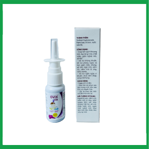 Nhà Thuốc Tiến Thành - Dung dịch xịt mũi Ovix VA làm sạch khoang mũi, giảm sổ mũi, ngạt mũi (Hộp 1 chai 20ml) 1 Nhà Thuốc Tiến Thành - ovix