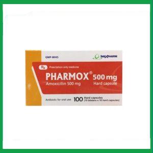 Nhà Thuốc Tiến Thành - Viên nang cứng Pharmox 500mg điều trị các trường hợp nhiễm khuẩn (10 vỉ x 10 viên) 1 Nhà Thuốc Tiến Thành - p1 1