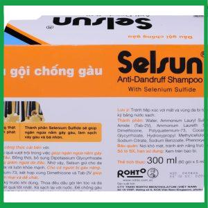 Nhà Thuốc Tiến Thành - Selsun 1% - Dầu gội chống gàu của Rohto 2 Nhà Thuốc Tiến Thành - selsun 2 1