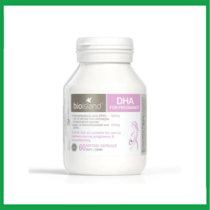 Viên uống DHA bầu Úc Bio Island DHA for Pregnancy 60 viên