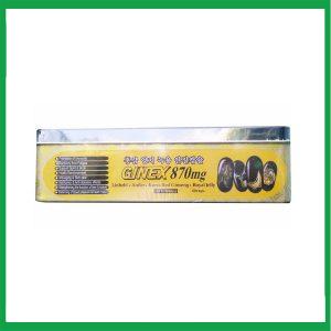 Nhà Thuốc Tiến Thành - Viên uống Ginex 870mg hỗ trợ điều trị sức khỏe suy nhược và suy giảm trí lực hộp 60 viên 2 Nhà Thuốc Tiến Thành - smartpharma 38