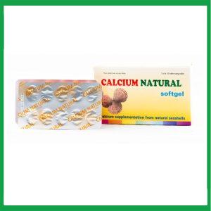 Viên uống bổ sung Calcium Natural hộp 30 viên