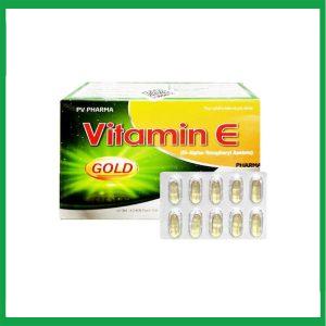 Nhà Thuốc Tiến Thành - Viên uống Vitamin E Gold hỗ trợ tăng cường chống oxy hóa, hạn chế lão hóa da (3 vỉ x 10 viên) 1 Nhà Thuốc Tiến Thành - smartpharma 86