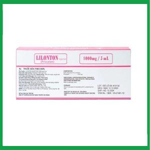 Nhà Thuốc Tiến Thành - Thuốc Lilonton 1000mg/5ml SiuGuanChem điều trị triệu chứng của hội chứng tâm thần (10 ống) 1 Nhà Thuốc Tiến Thành - smartpharma 91