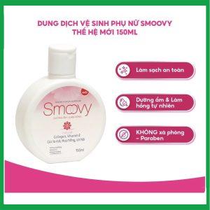Dung dịch vệ sinh phụ nữ Smoovy hồng Meracine 150ml