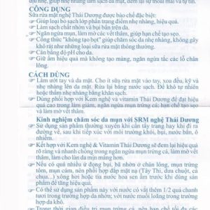 Nhà Thuốc Tiến Thành - Sữa rửa mặt nghệ Thái Dương 90g 2 Nhà Thuốc Tiến Thành - srm 1