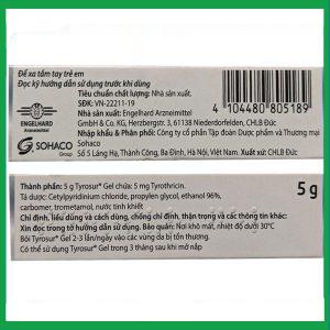 Nhà Thuốc Tiến Thành - Tyrosur 5g điều trị và phòng ngừa nhiễm khuẩn 2 Nhà Thuốc Tiến Thành - tyrosur 5g 2