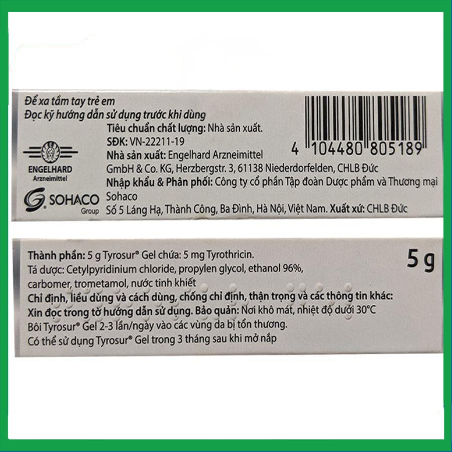 tyrosur-5g-2.jpg Nhà Thuốc Tiến Thành - tyrosur 5g 2