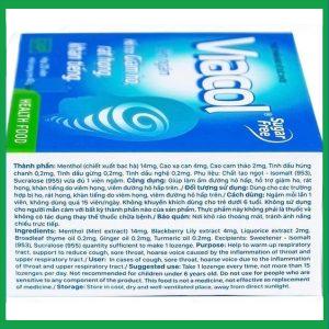 Nhà Thuốc Tiến Thành - Viên ngậm Viacol không đường hỗ trợ giảm ho, đau rát họng (hộp 20 viên) 1 Nhà Thuốc Tiến Thành - v6