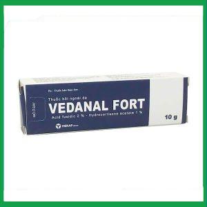 Nhà Thuốc Tiến Thành - Vedanal fort Merap trị viêm da dị ứng, viêm da tiếp xúc (10g) 1 Nhà Thuốc Tiến Thành - vedanal fort merap 1