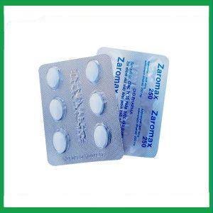 Nhà Thuốc Tiến Thành - Thuốc Zaromax 250mg DHG điều trị nhiễm khuẩn (Hộp 10 vỉ x 6 viên) 1 Nhà Thuốc Tiến Thành - zaromax 250 1
