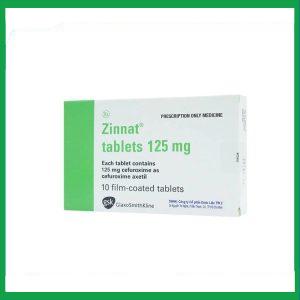Nhà Thuốc Tiến Thành - Thuốc Zinnat tablets 125mg điều trị các chứng nhiễm khuẩn (1 vỉ x 10 viên) 3 Nhà Thuốc Tiến Thành - zin3